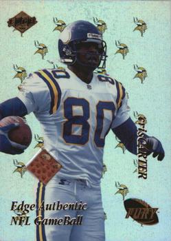 1999 Collector's Edge Fury - Game Ball #CC Cris Carter Front