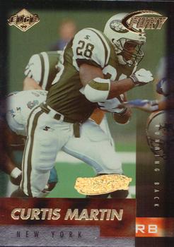 1999 Collector's Edge Fury - Gold Ingot #91 Curtis Martin Front