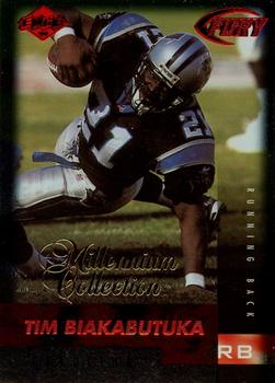 1999 Collector's Edge Fury - Millennium Collection Red #14 Tim Biakabutuka Front