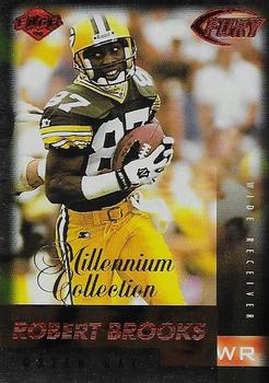 1999 Collector's Edge Fury - Millennium Collection Red #18 Robert Brooks Front