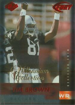1999 Collector's Edge Fury - Millennium Collection Red #20 Tim Brown Front