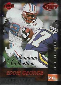 1999 Collector's Edge Fury - Millennium Collection Red #51 Eddie George Front