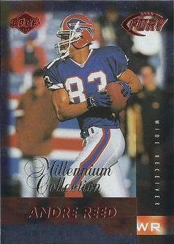 1999 Collector's Edge Fury - Millennium Collection Red #111 Andre Reed Front