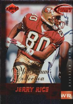 1999 Collector's Edge Fury - Millennium Collection Red #113 Jerry Rice Front