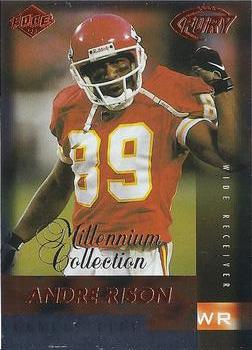 1999 Collector's Edge Fury - Millennium Collection Red #115 Andre Rison Front