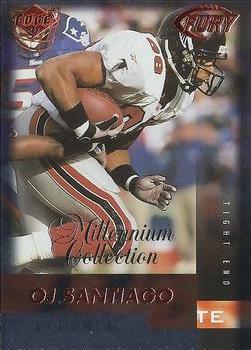 1999 Collector's Edge Fury - Millennium Collection Red #119 O.J. Santiago Front