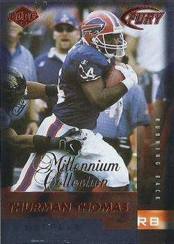 1999 Collector's Edge Fury - Millennium Collection Red #139 Thurman Thomas Front