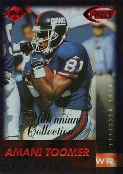 1999 Collector's Edge Fury - Millennium Collection Red #141 Amani Toomer Front