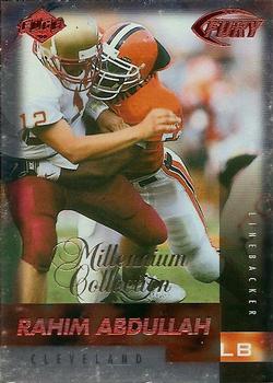 1999 Collector's Edge Fury - Millennium Collection Red #151 Rahim Abdullah Front