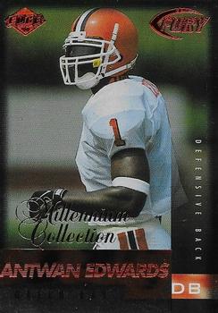 1999 Collector's Edge Fury - Millennium Collection Red #163 Antuan Edwards Front