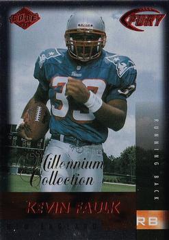 1999 Collector's Edge Fury - Millennium Collection Red #166 Kevin Faulk Front