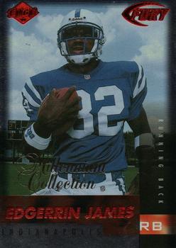1999 Collector's Edge Fury - Millennium Collection Red #173 Edgerrin James Front