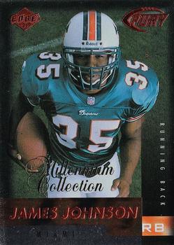 1999 Collector's Edge Fury - Millennium Collection Red #174 James Johnson Front
