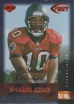 1999 Collector's Edge Fury - Millennium Collection Red #180 Shaun King Front