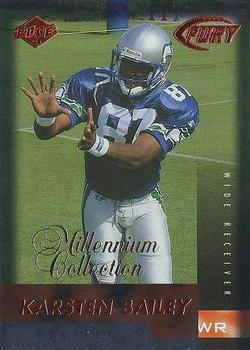 1999 Collector's Edge Fury - Millennium Collection Red #185 Karsten Bailey Front