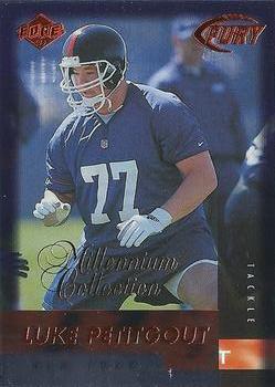 1999 Collector's Edge Fury - Millennium Collection Red #190 Luke Petitgout Front