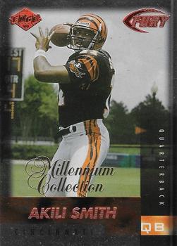 1999 Collector's Edge Fury - Millennium Collection Red #192 Akili Smith Front