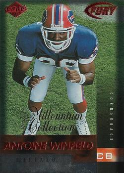 1999 Collector's Edge Fury - Millennium Collection Red #198 Antoine Winfield Front