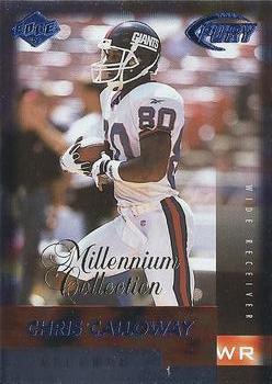 1999 Collector's Edge Fury - Millennium Collection Blue #23 Chris Calloway Front