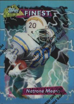 1995 Finest #1 Natrone Means Front