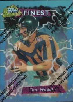 1995 Finest #114 Tom Waddle Front