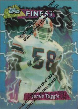 1995 Finest #115 Jessie Tuggle Front