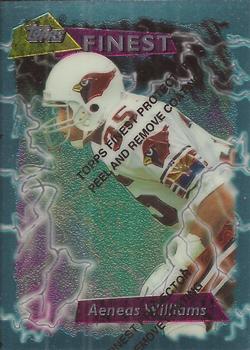 1995 Finest #127 Aeneas Williams Front