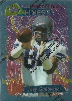 1995 Finest #166 Joey Galloway Front
