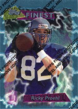 1995 Finest #194 Ricky Proehl Front