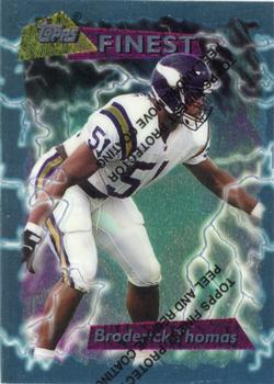 1995 Finest #214 Broderick Thomas Front