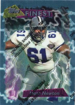 1995 Finest #249 Nate Newton Front