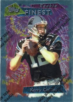 1995 Finest #261 Kerry Collins Front
