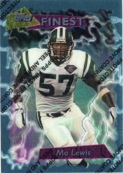 1995 Finest #266 Mo Lewis Front