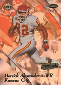 1999 Collector's Edge Masters - HoloGold #94 Derrick Alexander WR Front