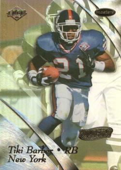 1999 Collector's Edge Masters - HoloGold #121 Tiki Barber Front