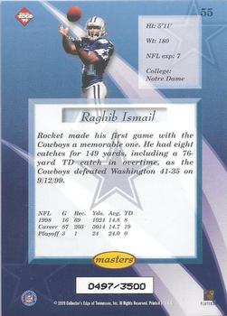 1999 Collector's Edge Masters - HoloSilver #55 Raghib Ismail Back