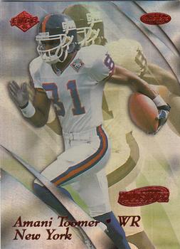 1999 Collector's Edge Masters - HoloSilver #127 Amani Toomer Front