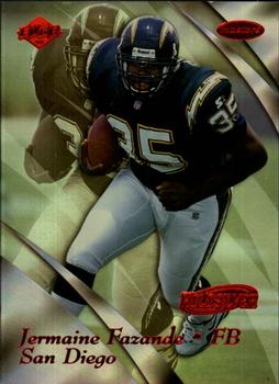 1999 Collector's Edge Masters - HoloSilver #159 Jermaine Fazande Front