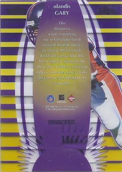 1999 Collector's Edge Masters - Majestic #M8 Olandis Gary Back