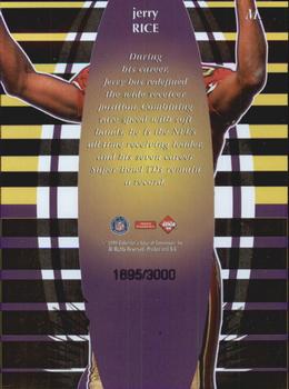 1999 Collector's Edge Masters - Majestic #M25 Jerry Rice Back