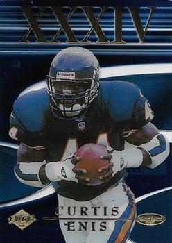 1999 Collector's Edge Masters - Quest #Q3 Curtis Enis Front