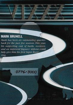 1999 Collector's Edge Masters - Quest #Q8 Mark Brunell Back