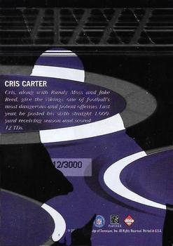 1999 Collector's Edge Masters - Quest #Q10 Cris Carter Back