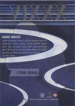 1999 Collector's Edge Masters - Quest #Q13 Isaac Bruce Back