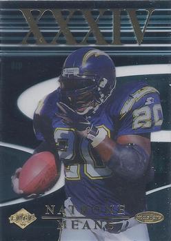 1999 Collector's Edge Masters - Quest #Q16 Natrone Means Front