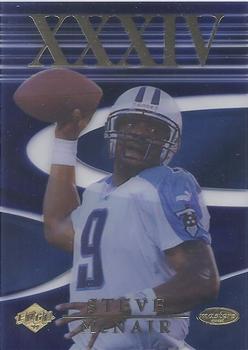 1999 Collector's Edge Masters - Quest #Q18 Steve McNair Front