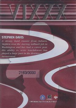 1999 Collector's Edge Masters - Quest #Q20 Stephen Davis Back