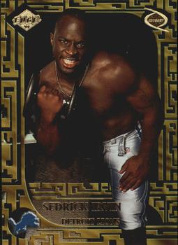 1999 Collector's Edge Odyssey - Cut 'n' Ripped #CR4 Sedrick Irvin Front