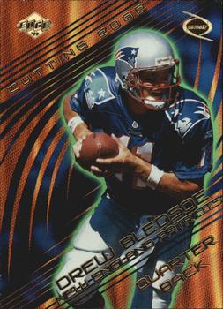 1999 Collector's Edge Odyssey - Cutting Edge #CE9 Drew Bledsoe Front