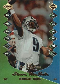 1999 Collector's Edge Odyssey - End Zone #EZ20 Steve McNair Front